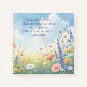 Carnet Fleur sauvage et devis