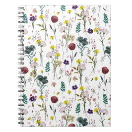 Carnet Fleur Sauvage Vibrante