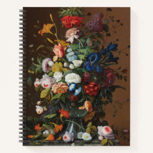 Carnet Fleur vie morte avec le nid d'oiseau Severin Roese
