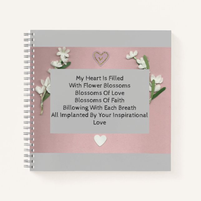 Carnet Fleurs (Devant)