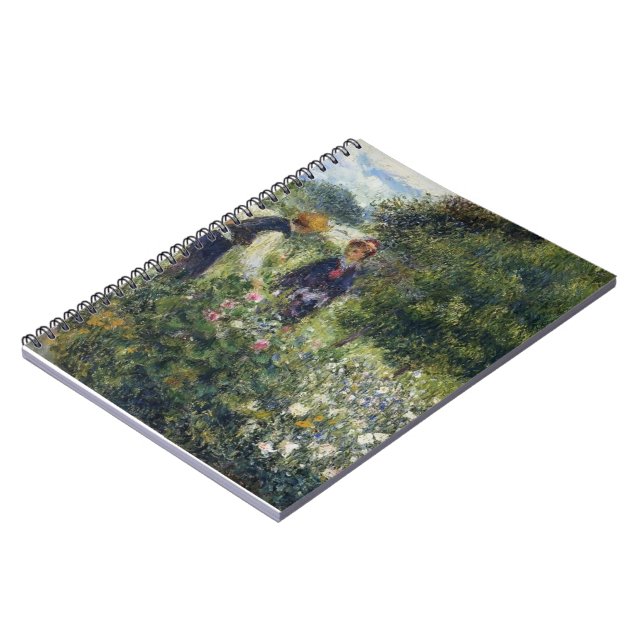 Carnet Fleurs de cueillette de Pierre-Auguste Renoir- (Côté gauche)