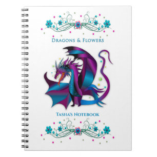 Carnet Fleurs de dragon de fleur de fleur Nom féminin Ins