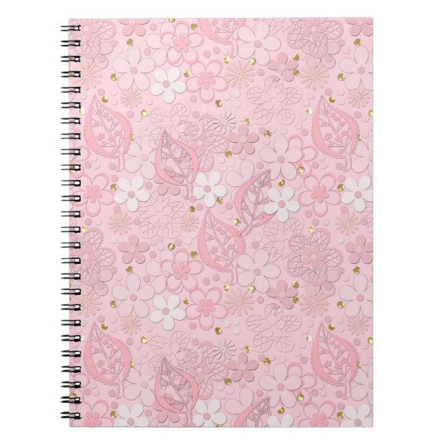 Carnet Fleurs de papier (Devant)
