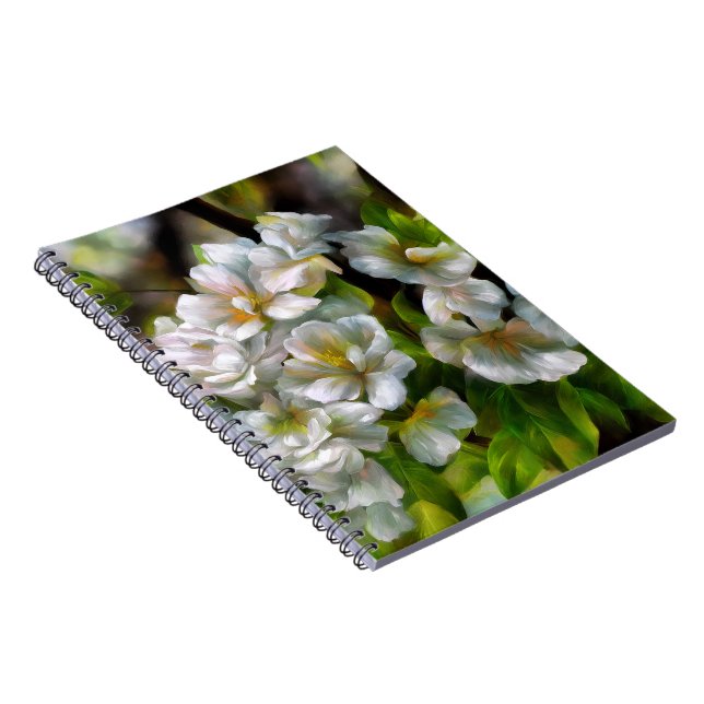 Carnet Fleurs de pommier (Côté Droit)
