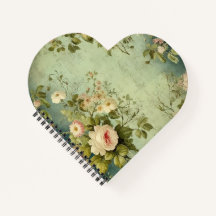 Fleurs de rose de découpage floral vintage