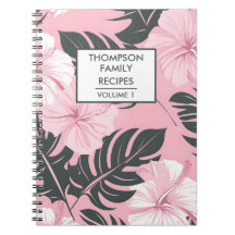 Fleurs d'hibiscus roses Recette personnalisée