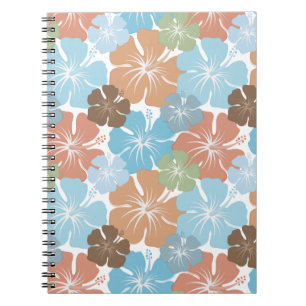 Carnet Fleurs d'Hibiscus Tropical Hawaïen