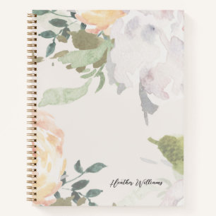 Carnet Fleurs Élégantes