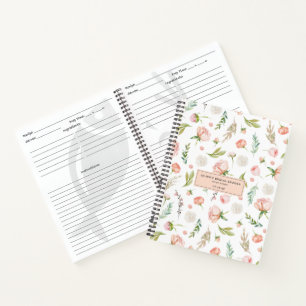 Carnet Fleurs estivales rougissantes Recette pour une b