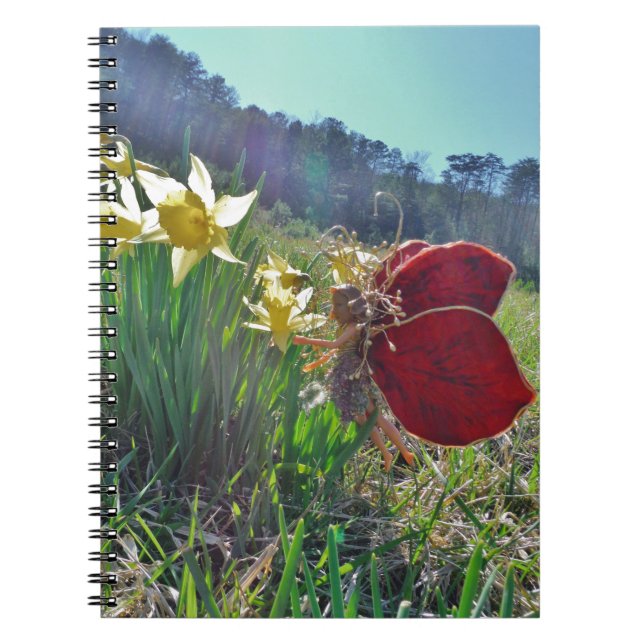 Carnet Fleurs et fleurs jaunes (Devant)