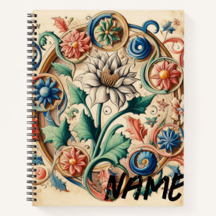 Carnet Fleurs éthériques en Harmonie