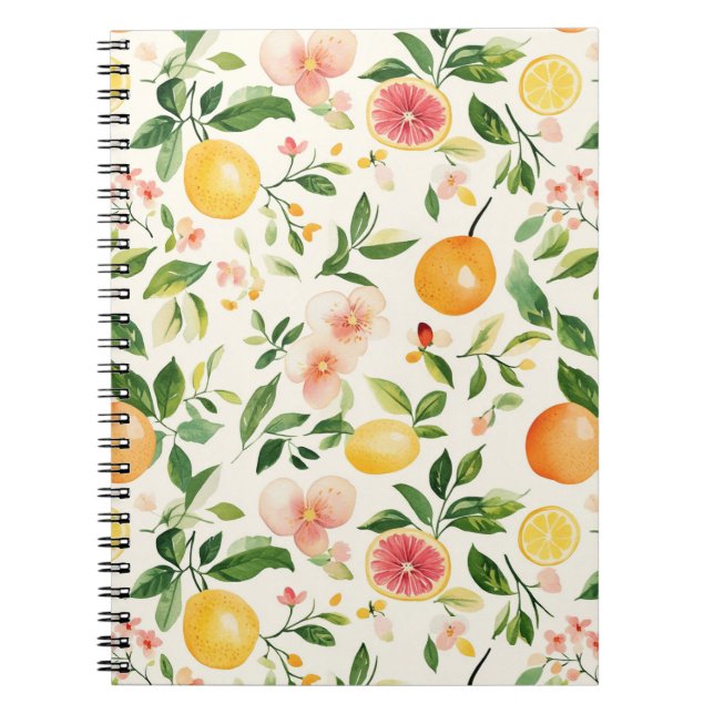Carnet Fleurs & Fruit (Devant)