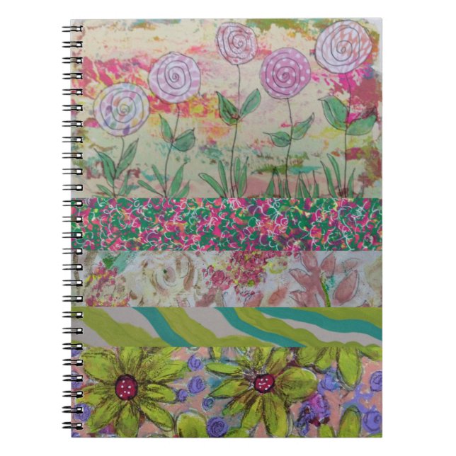 Carnet Fleurs multiples (Devant)