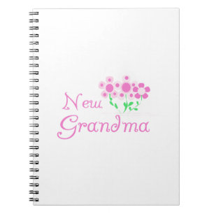 Carnet Fleurs roses Nouveaux cadeaux grand-mère
