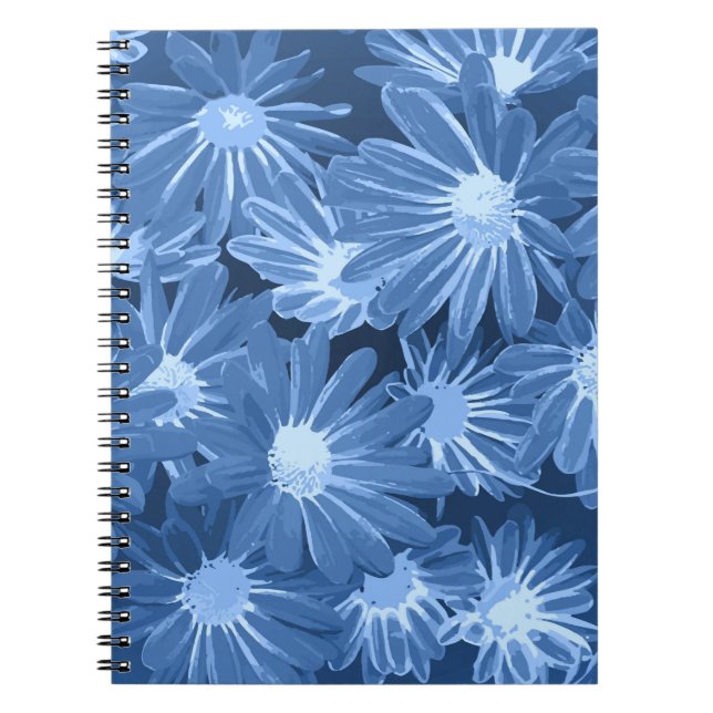 Carnet Fleurs rouges et jaunes 3 (Devant)