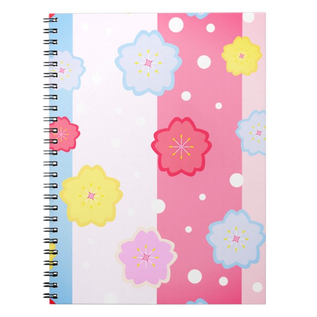 Carnet Fleurs Sakura, Fleurs, Sakura (Devant)