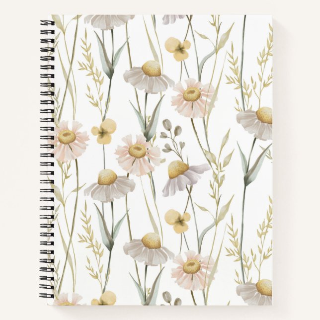 Carnet Fleurs sauvages (Devant)