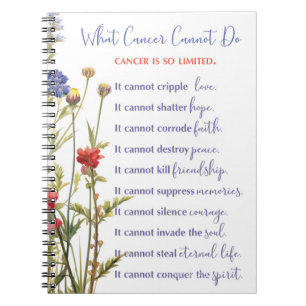Carnet Fleurs sauvages de soutien au cancer