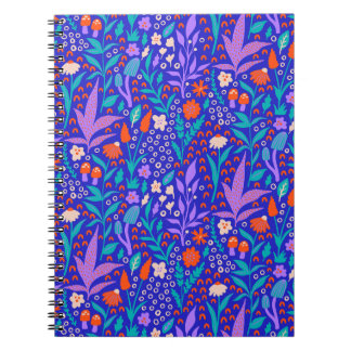 Carnet Fleurs sauvages dynamiques