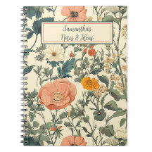 Fleurs sauvages Floraux vintages Et Pavois