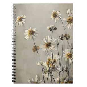Carnet Fleurs sauvages séchés