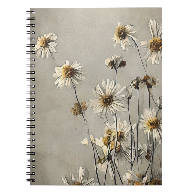 Carnet Fleurs sauvages séchés (Devant)