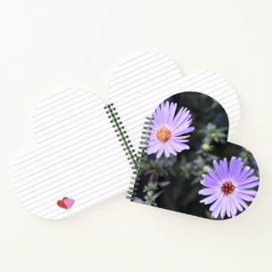 Carnet Fleurs violettes Été Nature Photographie Florale
