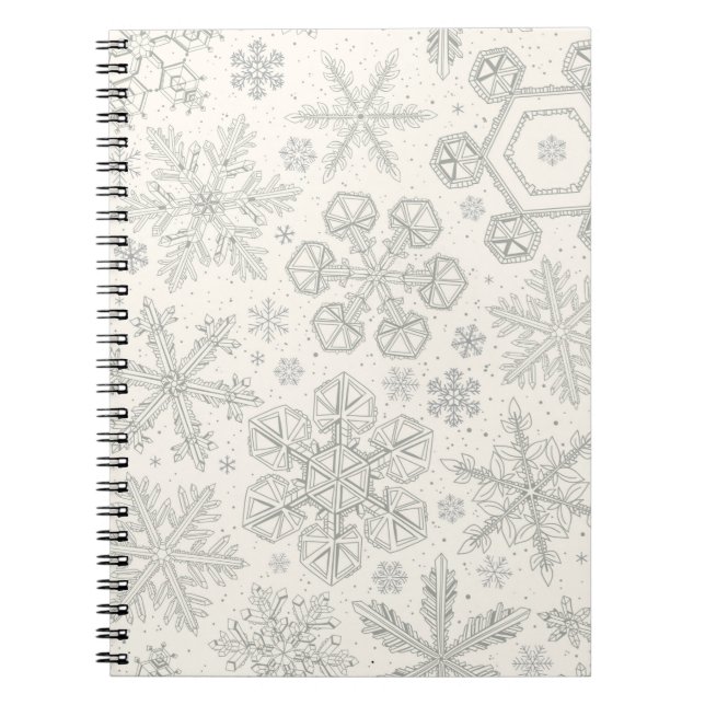 Carnet Flocon de neige (Devant)