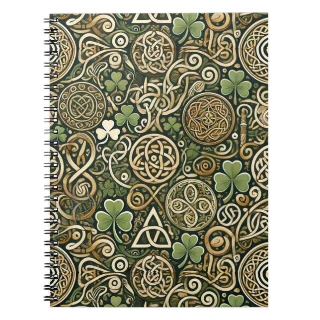 Carnet Floraison celtique (Devant)