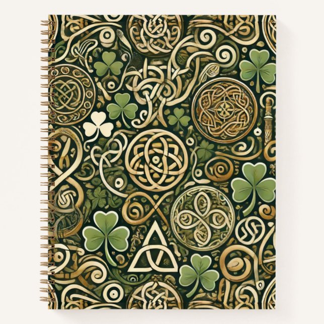 Carnet Floraison celtique (Devant)
