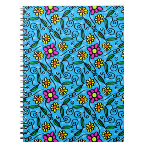 Carnet Floral Abstrait