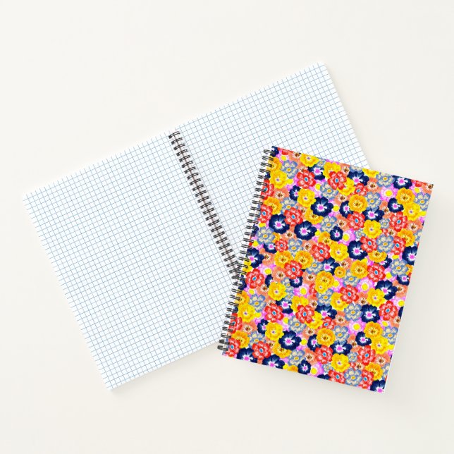 Carnet Floral burst (Intérieur)