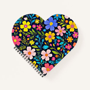 Carnet Floral Digital Peinture Fleurs Motif-38875