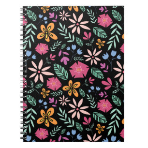 Carnet Floral Et Glamour Sans Mer Motif Naturel  