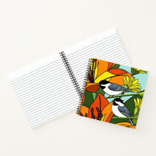 Carnet Floral et poulet