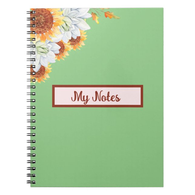 Carnet Floral Fall Inspire School (Devant)