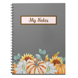 Carnet Floral Fall Inspire School