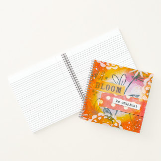 Carnet floral inspirant « ÉPANOUI, Sois original »
