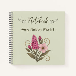 Carnet Floral Notes & Daily Planning-florist