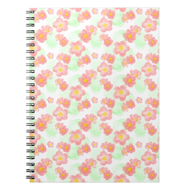 Carnet Floral pattern no1 (Devant)