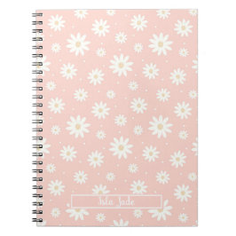 Carnet Floral Rose Daisy