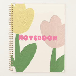 Carnet floral Tulip - Élégant pour l'écriture et l