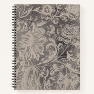 Carnet Floral vieilli
