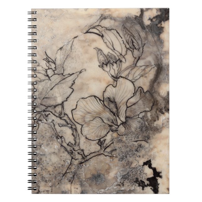 Carnet Flore tatouée I (Devant)