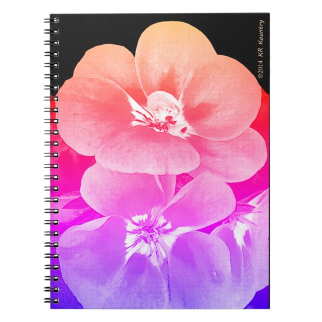 Carnet Flore tropicale (Devant)