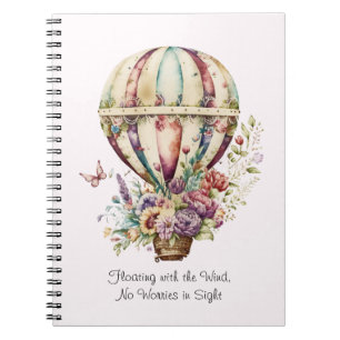 Carnet Flotter avec le vent
