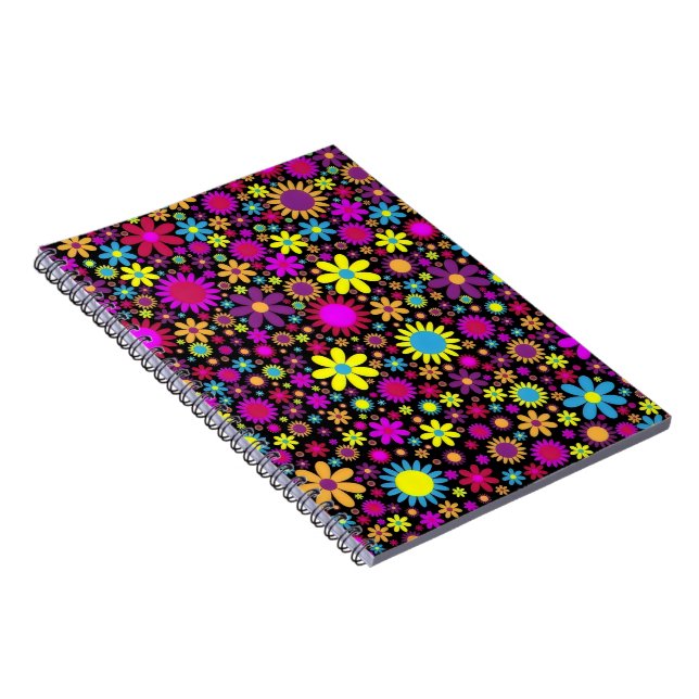 Carnet Flower Power (Côté Droit)