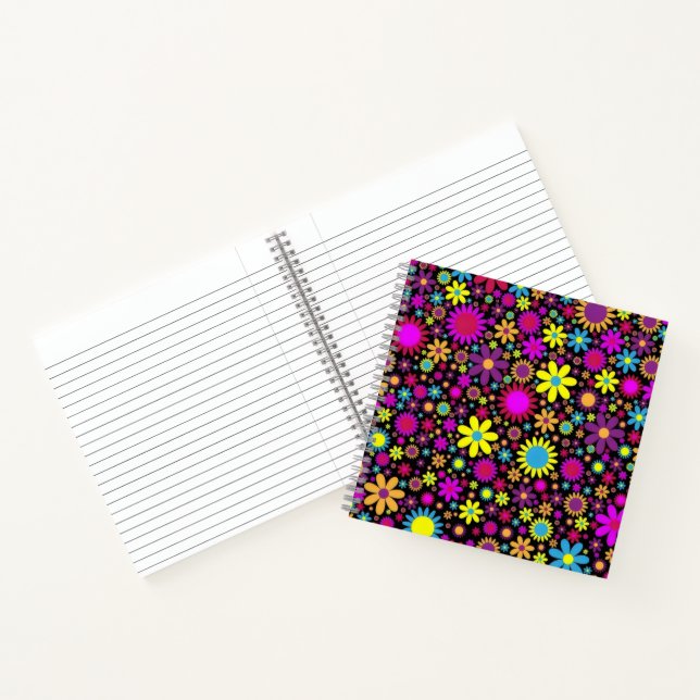Carnet Flower Power (Intérieur)