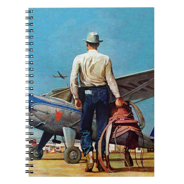 Carnet Flying Cowboy par Mead Schaeffer (Devant)