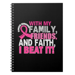 Carnet Foi d'amis de famille de survivant de cancer du